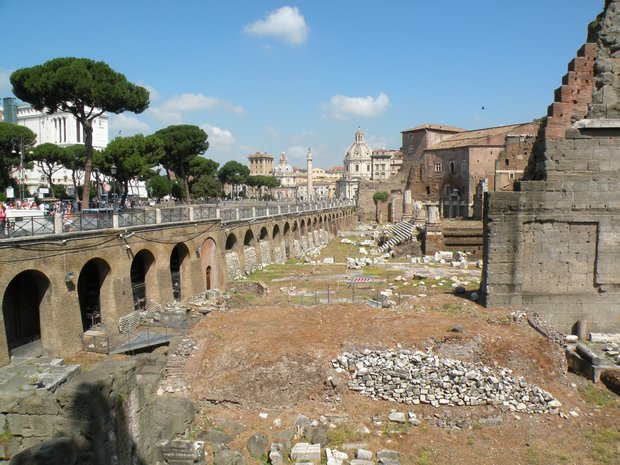  Site archéoligique du Mercati Trajanei